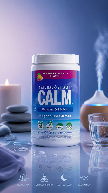MAX CALM® Bebida Relajante de Magnesio, reduce el cortisol