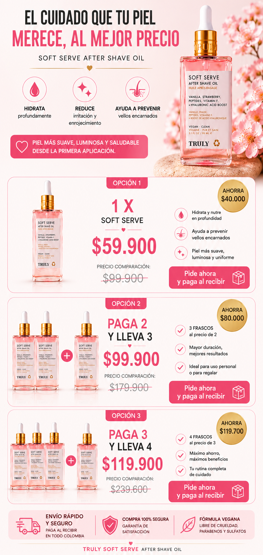 ¡Oferta! soft serve serum truly 90 ml + Envio gratis