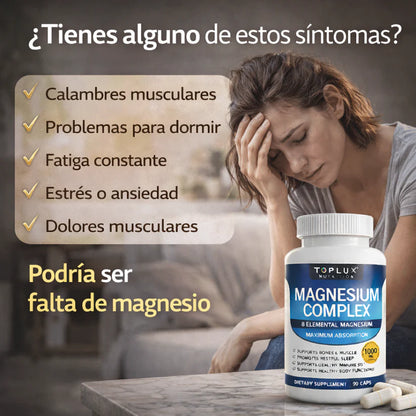 Compra 2 Magnesium Complex y obtén 1 GRATIS 🎁